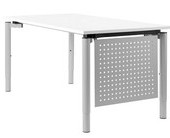 Knieraumblende Lochblech seitlich Knieraumblende Lochblech seitlich